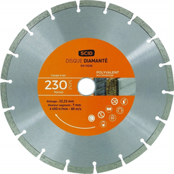 SCID DISQUE DIAMANT BETON 230