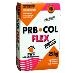 #PRB COL FLEX BLANC  Sac de 25 Kg (Classe C2 ET)