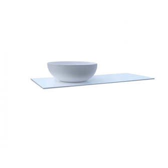 PLAN A POSER SOLID SURFACE 1200 BLANC                  REF:PL-DORIAN1200