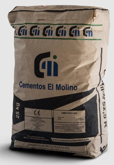 CIMENT BLANC BL 52,5R EL MOLINO SAC 25KG