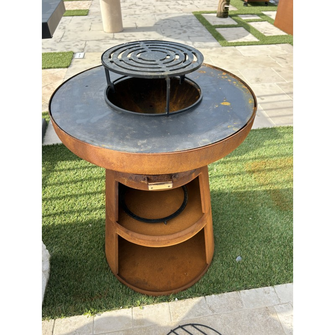 BRASERO CORTEN DIAMETRE 60CM H.80,5CM