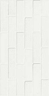 FAIENCE MATERICA 34x66,5 BRICK GESSO (Carton de 1,36M2) Ref. MT03R    (G.R17)