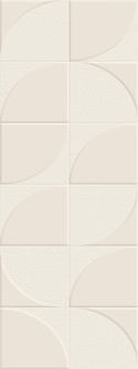 FAIENCE ONE WAVE BEIGE 34X91,5CM (CARTON DE 1,24M²)       REF:ON25R