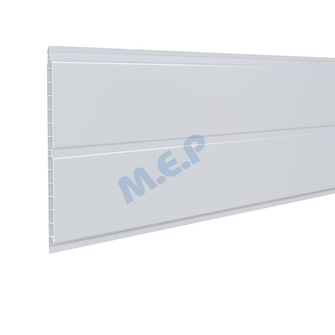 #MODECCO LAMBRIS PVC BLANC 250mm 4,00ML ( SOUS FACE ECCO ) 2 LAMES